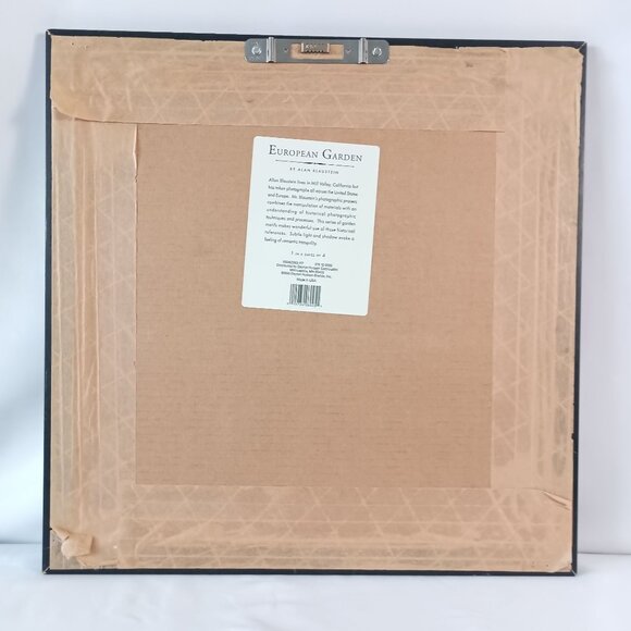 Alan Blaustein Le Jardin Florentine Provence France Framed Art Print 18x18 - Picture 4 of 9